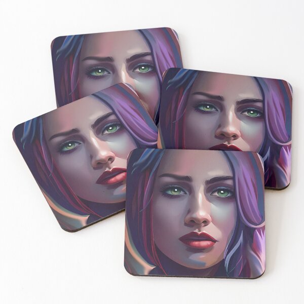 Item preview, Mysterious princess - Female portrait designed and sold by Armajay.