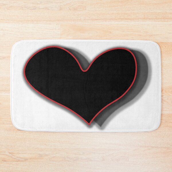 Item preview, illustration black heart designed and sold by GalynaLB.