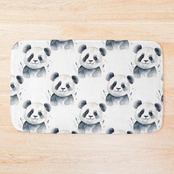 Item preview, Cute Kawaii Panda Pattern Blue and Green Tones designed and sold by ClairesPatterns.