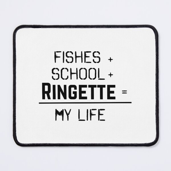 Item preview, Fishes + school + Ringette = my life designed and sold by EmeraldeaArt.