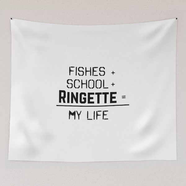 Item preview, Fishes + school + Ringette  = my life designed and sold by EmeraldeaArt.