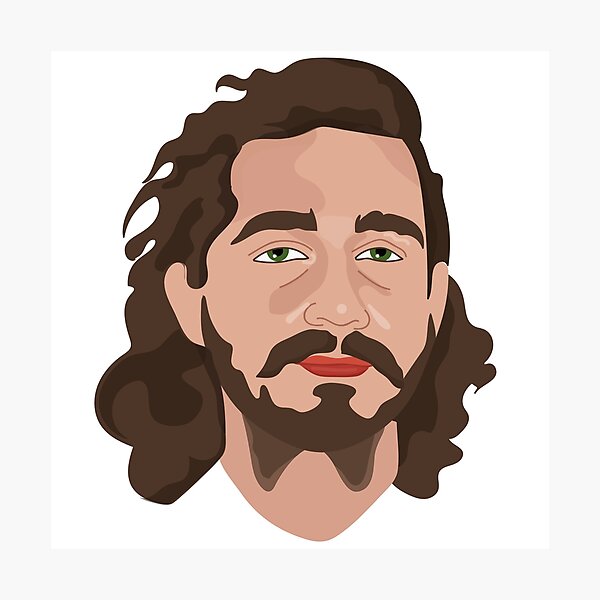 SHIA LABEOUF BEAT Photographic Print for Sale by MineEyes | Redbubble
