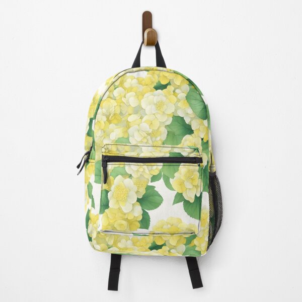 Item preview, Cheerful Watercolor Yellow Hydrangeas Flowers Floral Patterns designed and sold by Wonder Of Light.