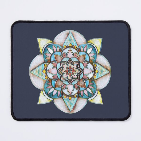Item preview, Demin Bloom Mandala designed and sold by AmeUmiShop.