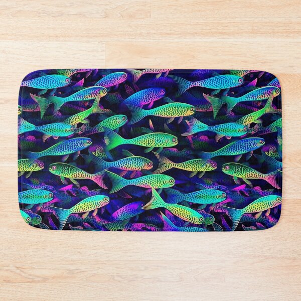 Item preview, Iridescent fish pattern designed and sold by Art by Lilia.
