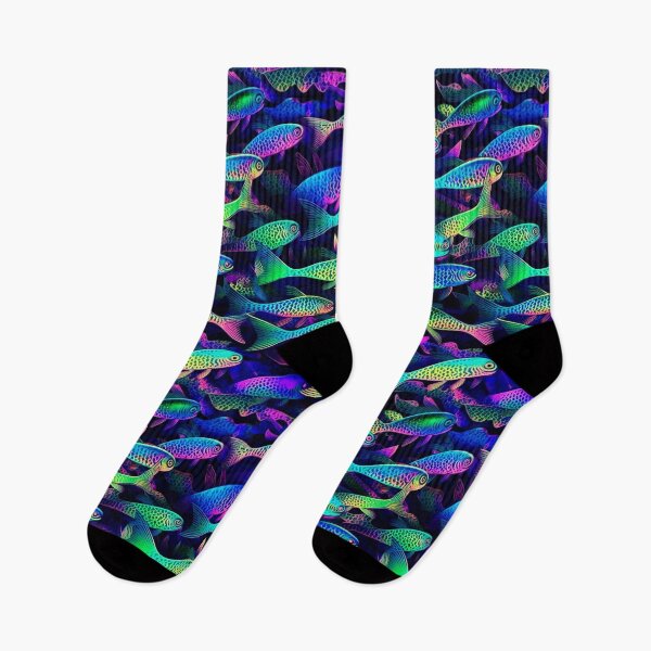 Item preview, Iridescent fish pattern designed and sold by Art by Lilia.