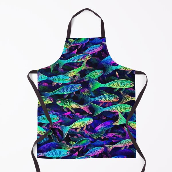 Item preview, Iridescent fish pattern designed and sold by Art by Lilia.