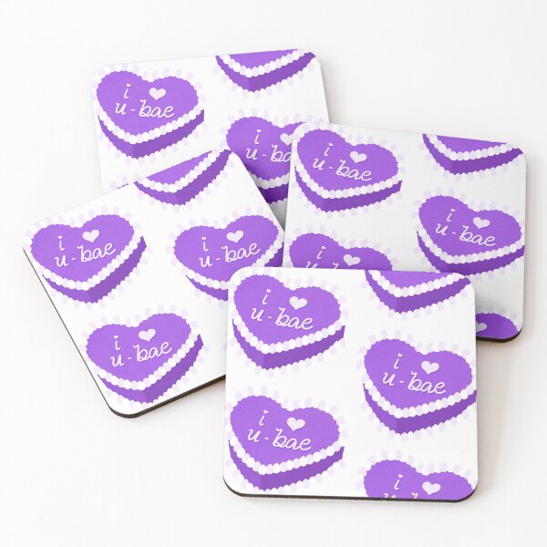 Item preview, I Heart U - Bae, Filipino Dessert Ube Cake designed and sold by NoreenDesigns.