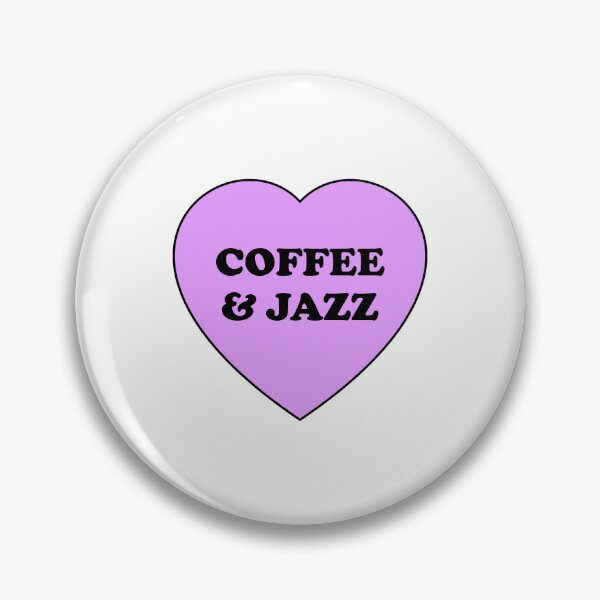 Artikelvorschau, Kaffee und Jazz - Herzmusiker entworfen und verkauft von Inspirationmotivation.