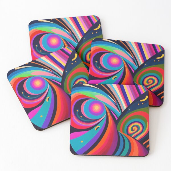 Item preview, Colored Swirl Fractals by Perceptual Paradox Creations designed and sold by hobbit73.
