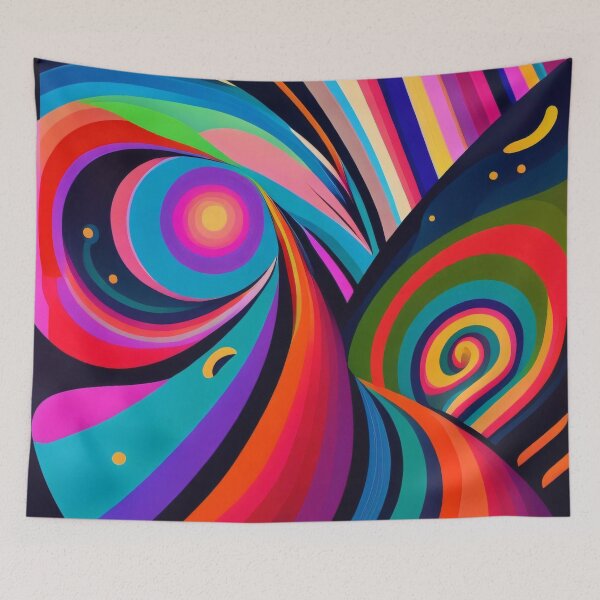 Item preview, Colored Swirl Fractals by Perceptual Paradox Creations designed and sold by hobbit73.