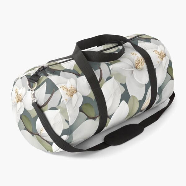 Item preview, Cheerful Watercolor White Magnolias Flowers Floral Patterns designed and sold by Wonder Of Light.