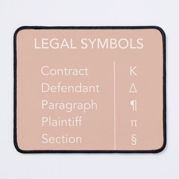Item preview, Legal Symbols- Legal Art designed and sold by MagicMe-JD.