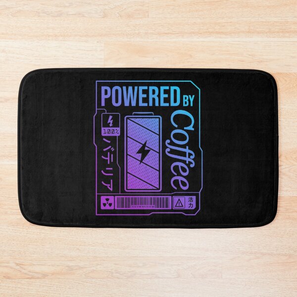 Item preview, Powered by Coffee - Neon Label designed and sold by forgottenfuture.