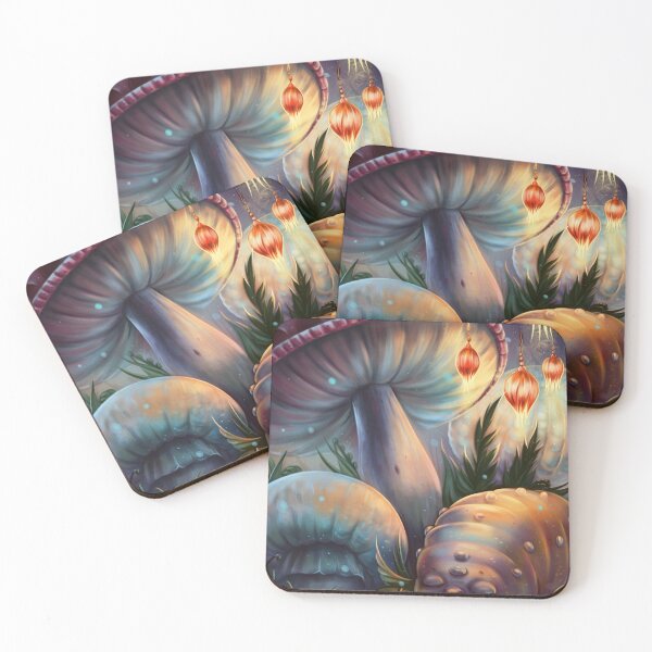 Item preview, Sleepy mushrooms designed and sold by sinegkina.