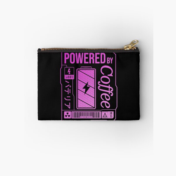 Item preview,  Powered by Coffee - Pink Label designed and sold by forgottenfuture.