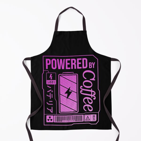 Item preview, Powered by Coffee - Pink Label designed and sold by forgottenfuture.