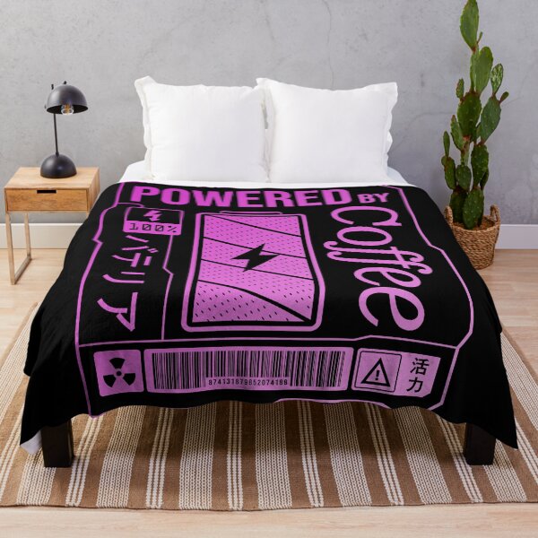 Item preview,  Powered by Coffee - Pink Label designed and sold by forgottenfuture.