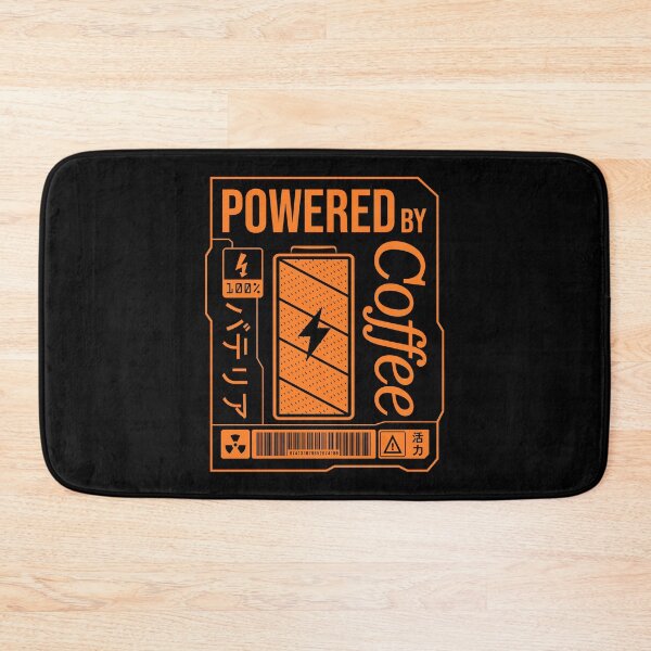 Item preview, Powered by Coffee - Orange Label designed and sold by forgottenfuture.