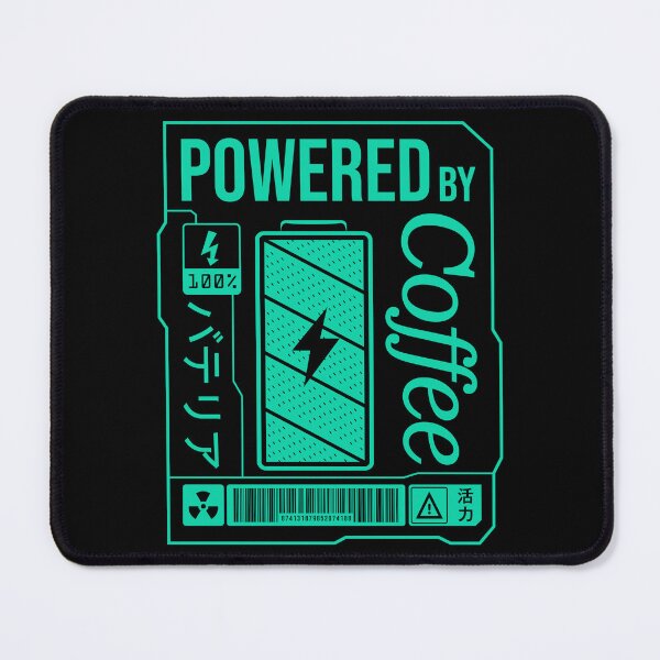 Item preview, Powered by Coffee - Green Label designed and sold by forgottenfuture.