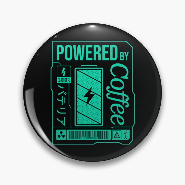 Item preview, Powered by Coffee - Green Label designed and sold by forgottenfuture.
