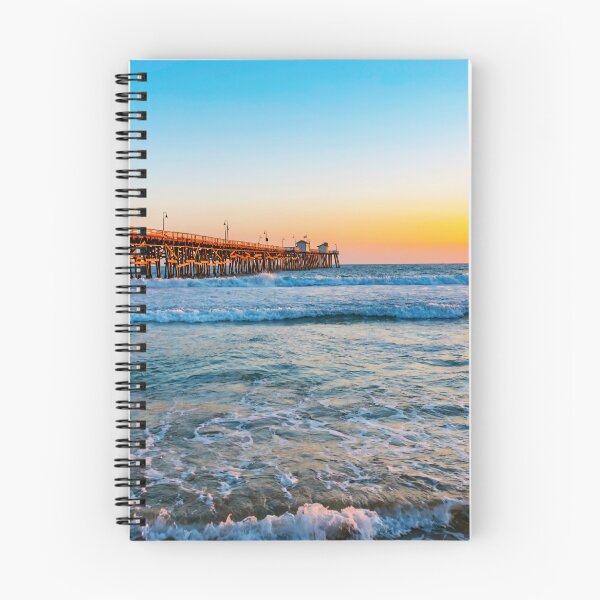 Item preview, View of San Clemente Pier in California at Sunset designed and sold by GEM-Photo.
