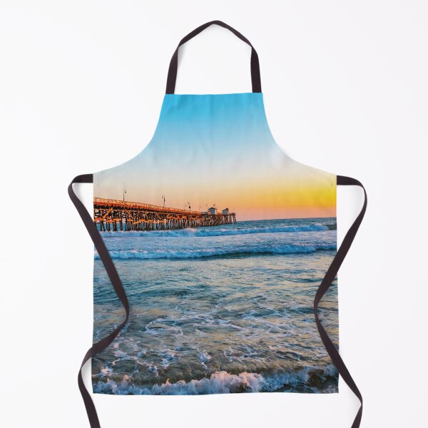 Item preview, View of San Clemente Pier in California at Sunset designed and sold by GEM-Photo.