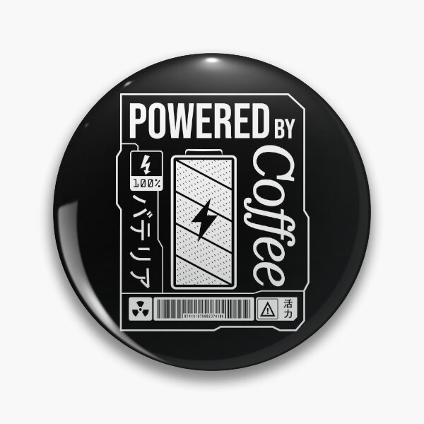 Item preview,  Powered by Coffee - White Label designed and sold by forgottenfuture.