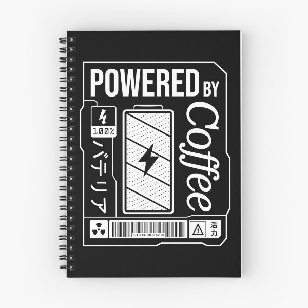 Item preview,  Powered by Coffee - White Label designed and sold by forgottenfuture.