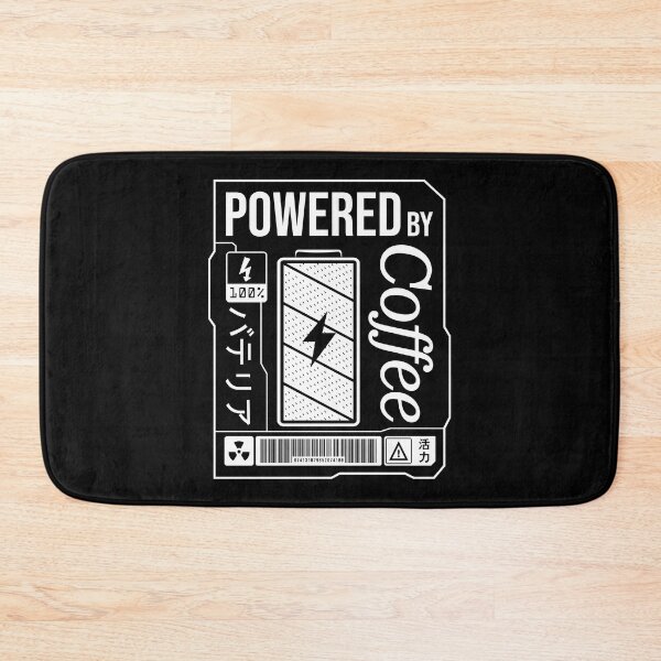 Item preview,  Powered by Coffee - White Label designed and sold by forgottenfuture.