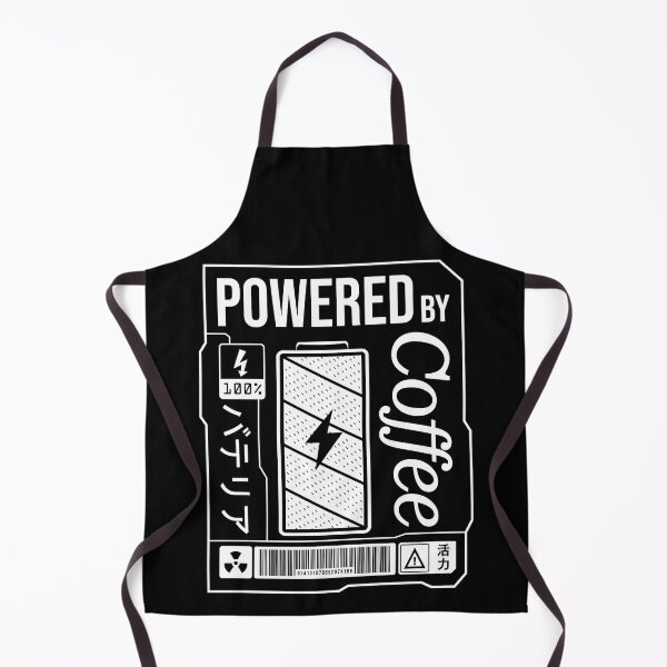 Item preview, Powered by Coffee - White Label designed and sold by forgottenfuture.