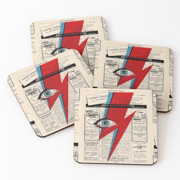 Item preview, David Bowie Eyes lightning Ziggy Stardust designed and sold by lapetiteart.