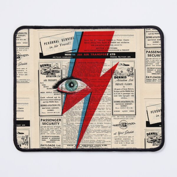 Item preview, David Bowie Eyes lightning Ziggy Stardust designed and sold by lapetiteart.