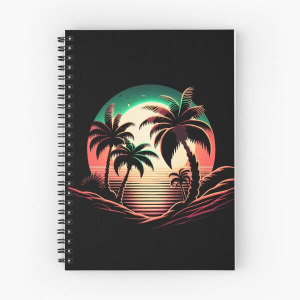 Item preview, Tropical beach with palm trees designed and sold by MagicWardrobe.