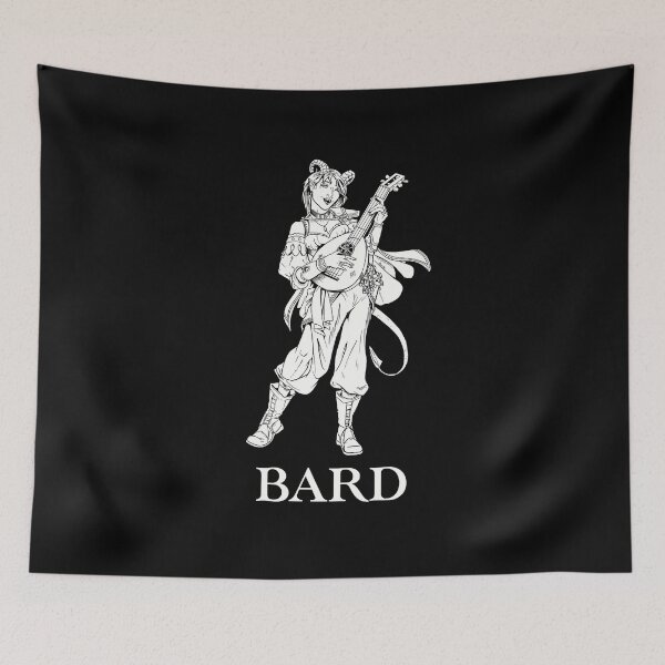 Item preview, Bard - Illustration and Text Design designed and sold by MichaelHoweArts.