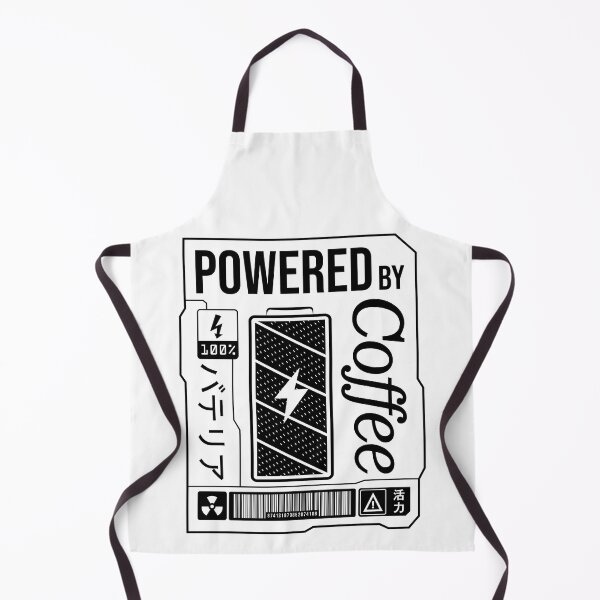 Item preview, Powered by Coffee - White Label designed and sold by forgottenfuture.