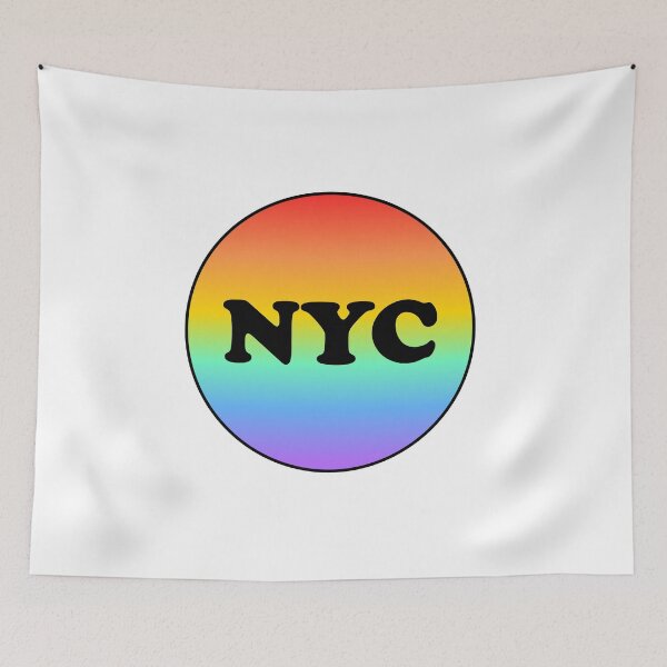 Item preview, GAY NYC - PRIDE RAINBOW designed and sold by Inspirationmotivation.