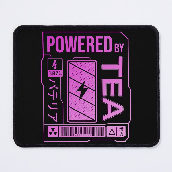 Item preview, Powered by Tea - Pink Label designed and sold by forgottenfuture.