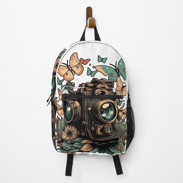 Item preview, Nature Photography with a Vintage Camera and Butterflies designed and sold by Max Simson.