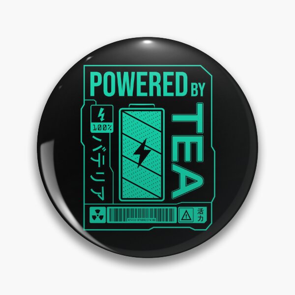 Item preview, Powered by Tea - Green Label designed and sold by forgottenfuture.