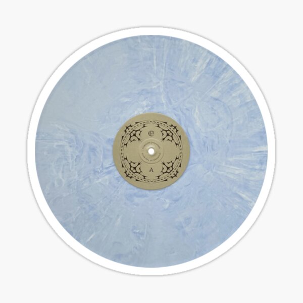 Artikel-Vorschau von Hellblaues Vinyl mit weißen Streifen, designt und verkauft von MADI DESTROY.