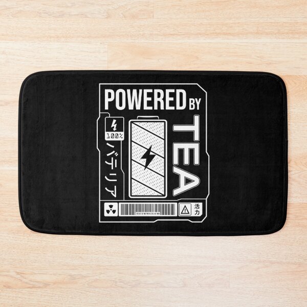 Item preview, Powered by Tea - White Label designed and sold by forgottenfuture.