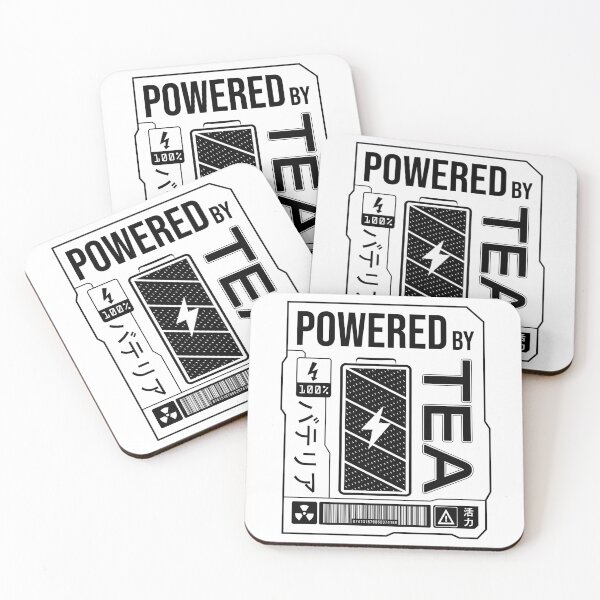 Item preview, Powered by Tea - Black Label designed and sold by forgottenfuture.