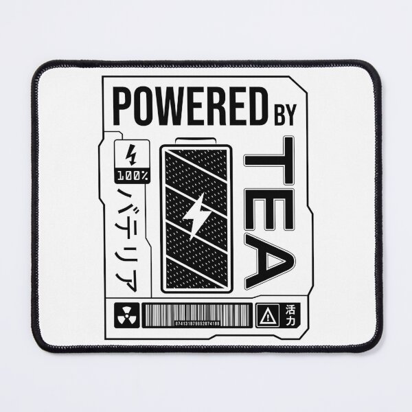 Item preview, Powered by Tea - Black Label designed and sold by forgottenfuture.