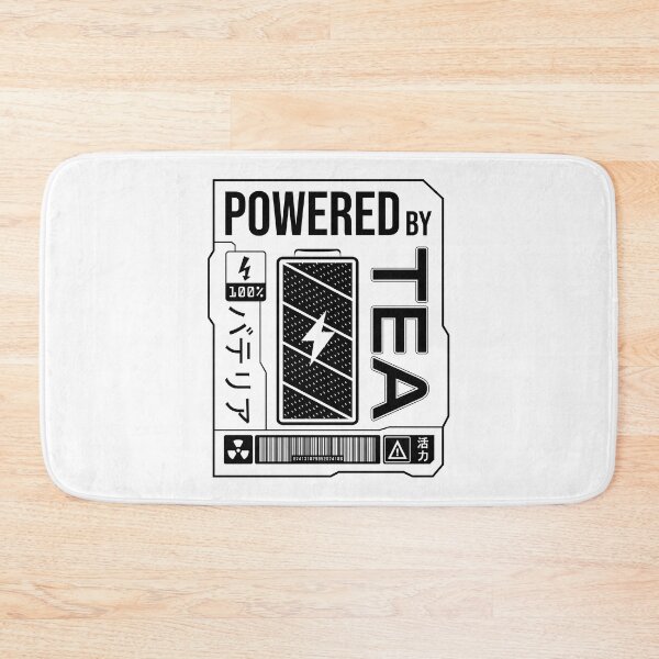 Item preview, Powered by Tea - Black Label designed and sold by forgottenfuture.