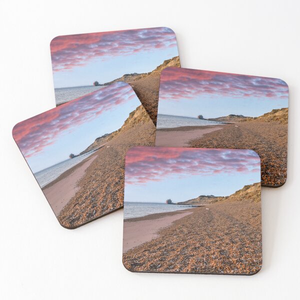 Item preview, Colwell Bay Beach Sunset Isle Of Wight designed and sold by manateevoyager.