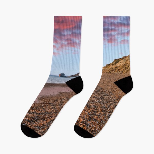 Item preview, Colwell Bay Beach Sunset Isle Of Wight designed and sold by manateevoyager.