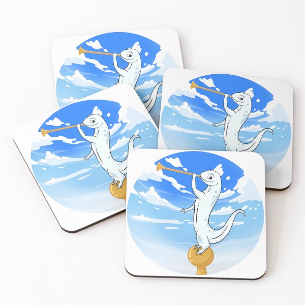 Item preview, the white salamander  designed and sold by Kyo-katt.