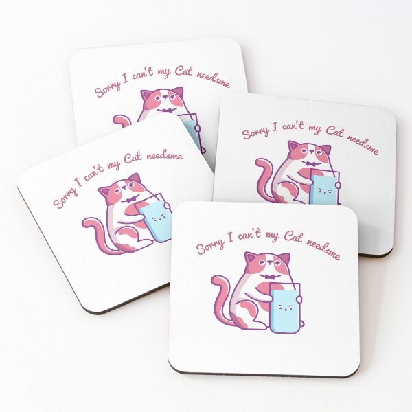 Item preview, Sorry I Can't My Cat Needs Me designed and sold by Mystic-Roots99.