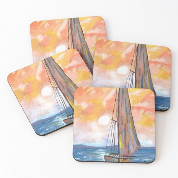 Item preview, Boston Harbor at Dusk designed and sold by CreativeRootsStudio.